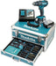 Makita Akku-Schlagbohrschrauber 18V / 3,0 Ah, 2 Akkus + Ladegerät im Alukoffer + 96-tlg. Zubehör-Set