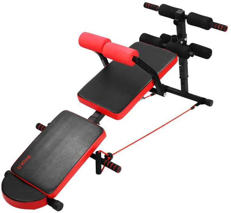 Multifunktions-verstellbare Sitzbank ， Klappbares AB Abdominal Crunch-Übungsbrett, Schrägbank für das Bauchmuskeltraining, für das Heimgymnastik