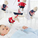 Musik – Mobile Ocean Club – Spieluhr – Mobile mit Teddys – Melodie "Der Mond ist aufgegangen" – Zum Befestigen am Bett für Babys von 0 – 5 Monaten – Höhe: 65 cm, ø 40 cm