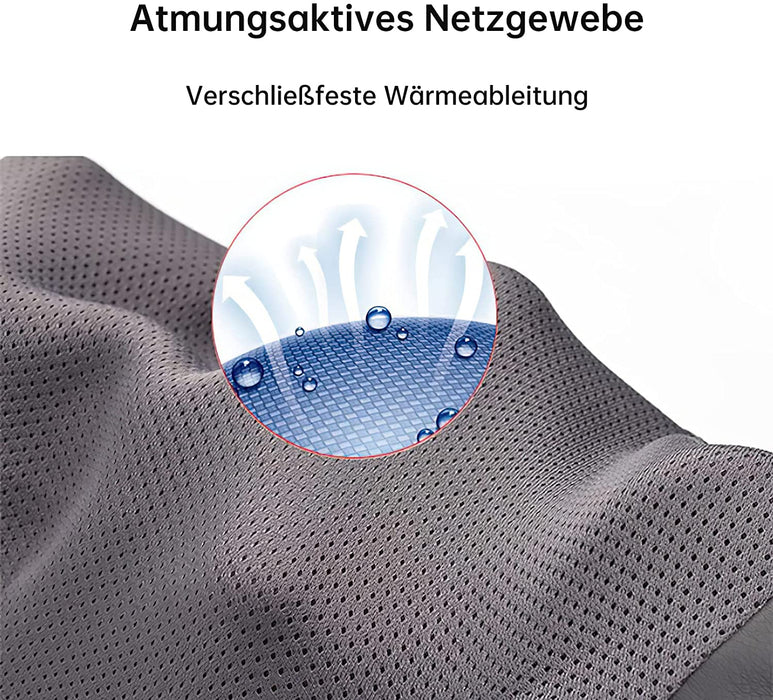 Nackenmassagegerät mit Heizfunktion - Schulter Nacken Massagegerät, Muskelschmerzen Rücken, Schultern Nacken reduzieren - Nacken Massagegerät