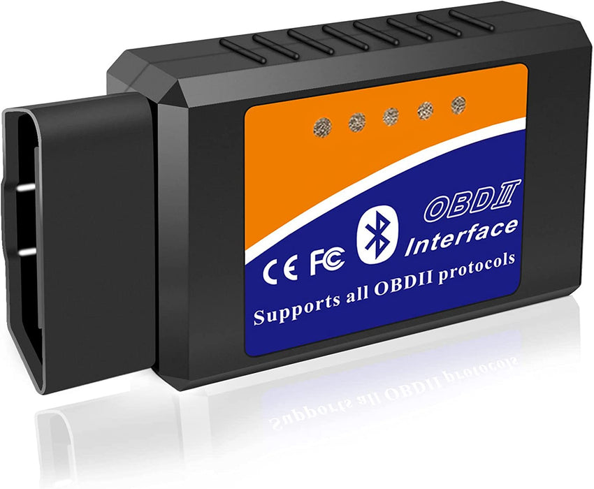 OBD2 Bluetooth Diagnosegerät Scanner Code Leser für Android Windows, Auto Diagnosegerät OBD2 Adapter für Alle OBDII Protokoll Fahrzeuge