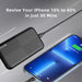 Power Bank 10000mAh, 15W USB C Input und Outout Schnelllade PowerBank ,3 USB 3A Tragbares Ladegerät für iPhone Xiaomi Huawei Samsung LG iPad und mehr
