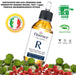 RIZINUSÖL BIO |Große 100ml| 100% Rein Kaltgepresst. Für Wimpern/Augenbrauen/Haare/Gesicht/Körper/Bart/Nägel. Vegan Cruelty Free Castor Oil