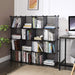 Regalsystem, Schuhregal, 15 Würfel, DIY Würfelregal, stapelbar, Steckregal aus PP-Kunststoff, Garderobe, Raumteiler, für Schlafzimmer, Büro, grau
