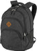Rucksack Handgepäck mit Laptop Fach 15,6 Zoll, Gepäck Serie BASICS Daypack Melange: Modischer Rucksack in Melange Optik, 45 cm, 22 Liter, anthrazit (grau)