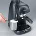 SEVERIN Espressomaschine, kleine Kaffeemaschine für bis zu 4 Tassen Espresso, Kaffeemaschine mit Milchschäumer für Kaffee-Milch-Spezialitäten