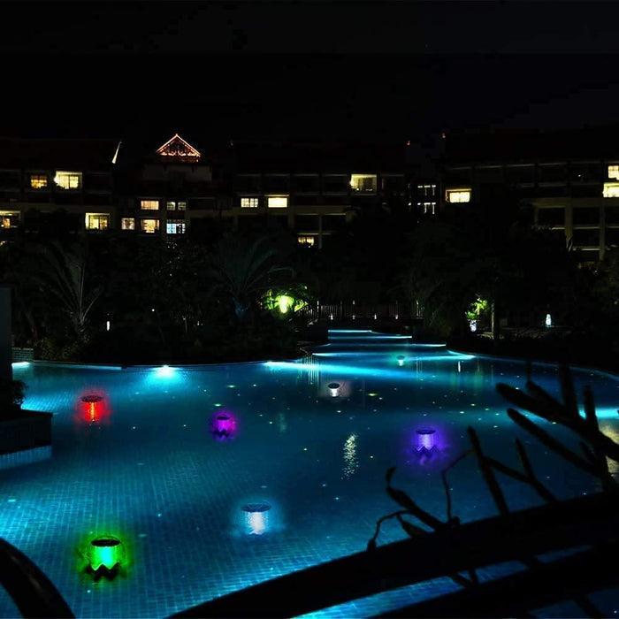 Solar Pool Licht Poolbeleuchtung Solar Wasser Schwimmende Lampen Solar Schwimmkugel Wasserdicht Teichbeleuchtung Farbwechsel für Garten