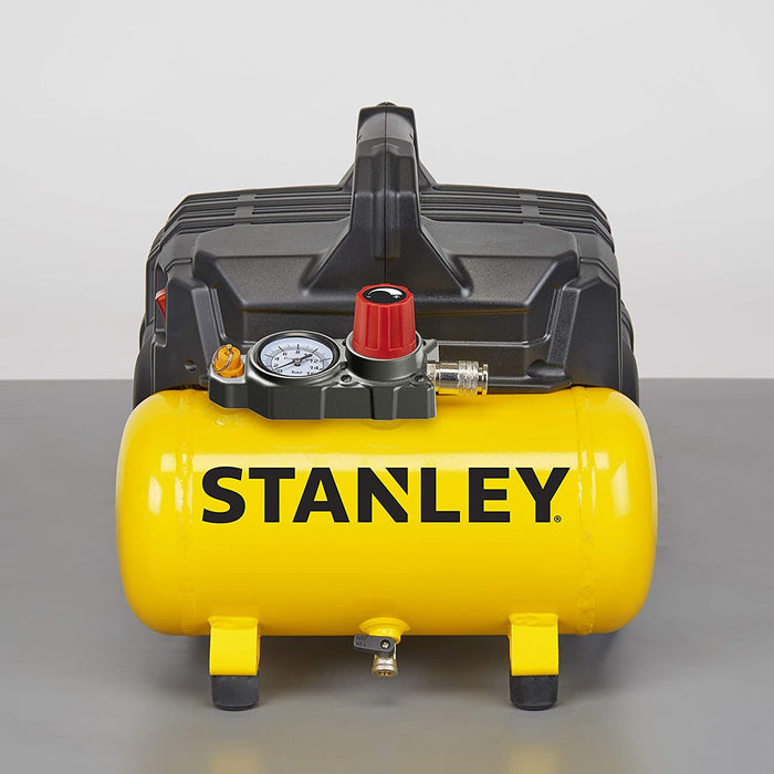 Stanley Silent Air Kompressor 750 W, 230 V, Giallo