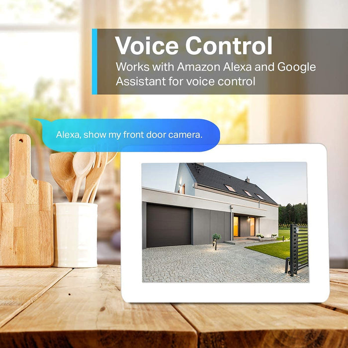 TP-Link Tapo C310 Überwachungskamera Außen, WLAN IP Kamera, 3MP Hochauflösung, 30m Nachtsicht, Alarmmeldung, unterstützt Alexa & Google Assistant