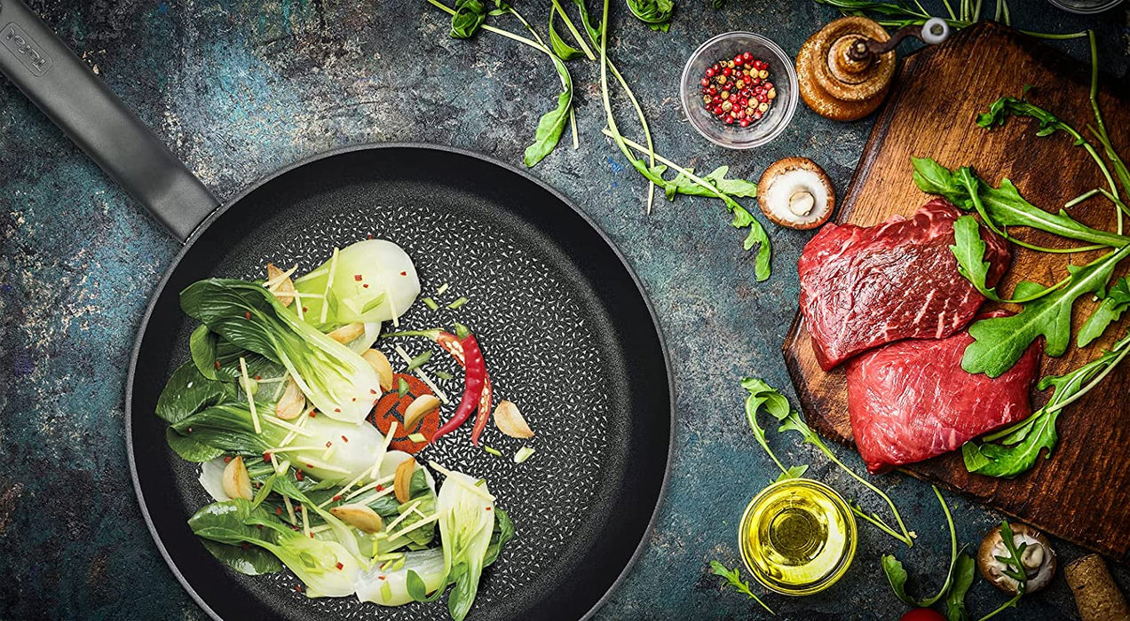 Tefal Hard Titanium+ Pfanne | 20 cm | Für alle Herdarten inklusive Induktion | Antihaftversiegelt | Starker Induktionsboden | Antihaftbeschichtung