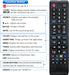 Universal Fernbedienung für Samsung Smart TV BN59-01175N AA59-00603A AA59-00741A AA59-00786A AA59-00602A BN59-01247A AA59-00743A Kompatibel mit Alle für Samsung Fernbedienung