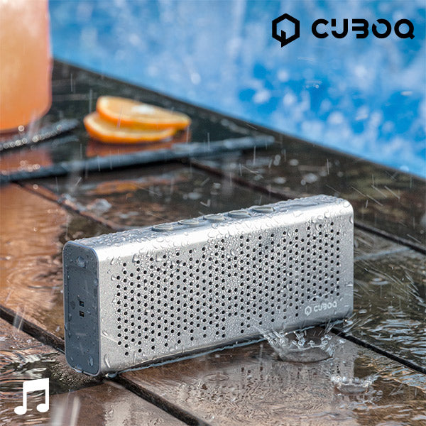CuboQ Metal Waterproof Bluetooth Lautsprecher