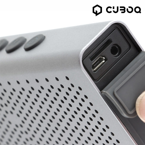 CuboQ Metal Waterproof Bluetooth Lautsprecher