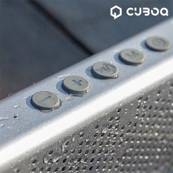 CuboQ Metal Waterproof Bluetooth Lautsprecher