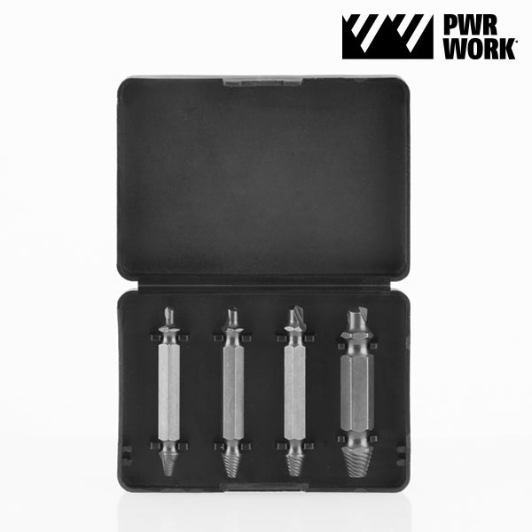 PWR Work Bohrerbits zum Entfernen Kaputter Schrauben (4 St.)