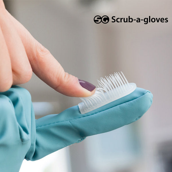 Scrub-a-Gloves Reinigungshandschuhe mit Bürsten (2er Pack)