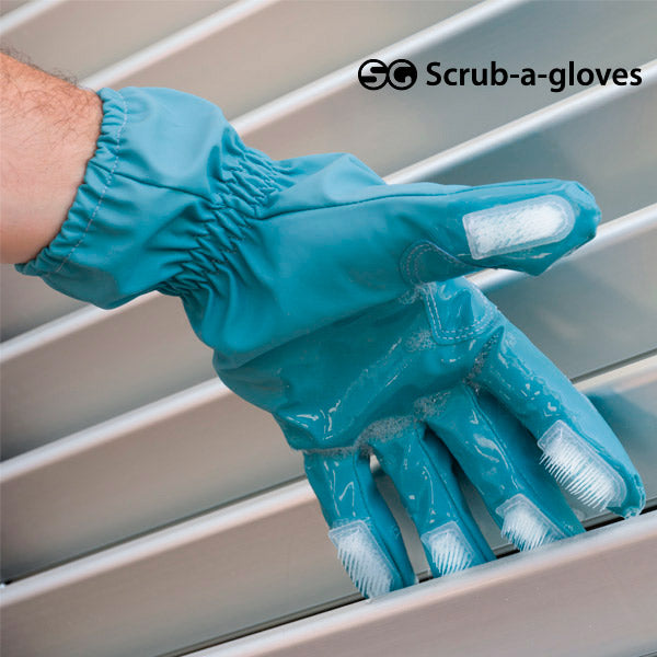 Scrub-a-Gloves Reinigungshandschuhe mit Bürsten (2er Pack)
