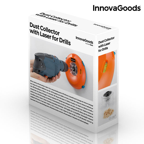 InnovaGoods Laserliner mit Bohrstaubfänger