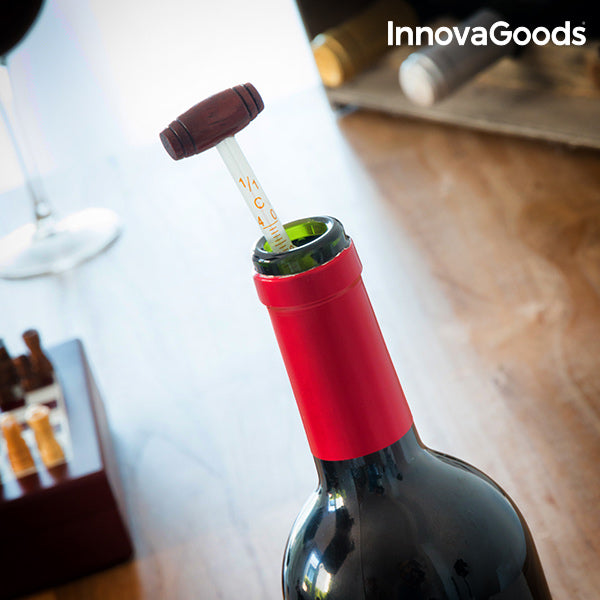 InnovaGoods Weinzubehörset mit Schachspiel (37 Stück)