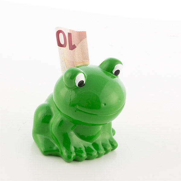 Junior Knows Frosch Spardose