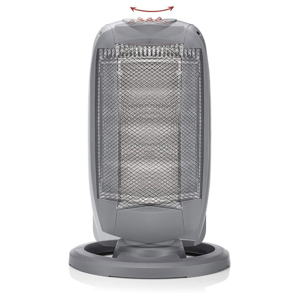 Tristar KA5024 Elektrischer Halogen Heizstrahler 1200W Grau