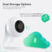 Video Babyphone mit Kamera und Audio, Winees 1080P Babyphone Nachtsicht, Baby Monitor mit 2 Wege Audio,WLAN Kamera mit App