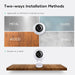 Video Babyphone mit Kamera und Audio, Winees 1080P Babyphone Nachtsicht, Baby Monitor mit 2 Wege Audio,WLAN Kamera mit App