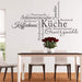 Wandtattoo Küche Sprüche Kaffeehaus Küche Schlemmerparadies Schwarz Wandaufkleber Zitate Küchendeko Kaffee Esszimmer Wanddeko