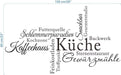 Wandtattoo Küche Sprüche Kaffeehaus Küche Schlemmerparadies Schwarz Wandaufkleber Zitate Küchendeko Kaffee Esszimmer Wanddeko
