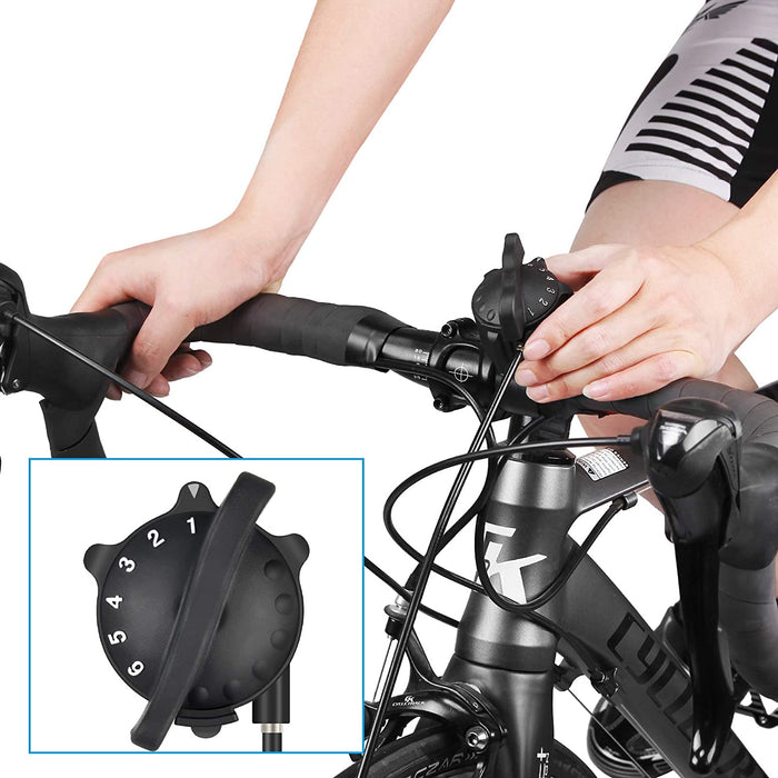Fahrrad Rollentrainer, Bike Trainer mit Schnellspanner Vorderradunterlage Radtrainer für 26-29 Zoll Fahrradtraining Fahrradfahren Zuhause Indoor
