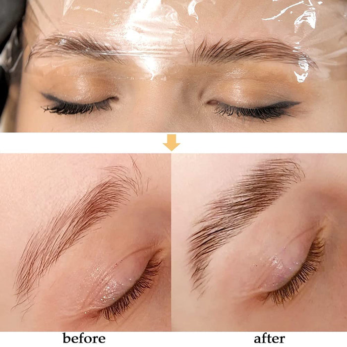 Augenbrauen Laminierungs Kit, Eyebrow Lamination Kit, Augenbrauenlift-Kit, Lift Styling Kit, Dauer 8 Wochen, DIY Brow Perm, Brow Perm Kit