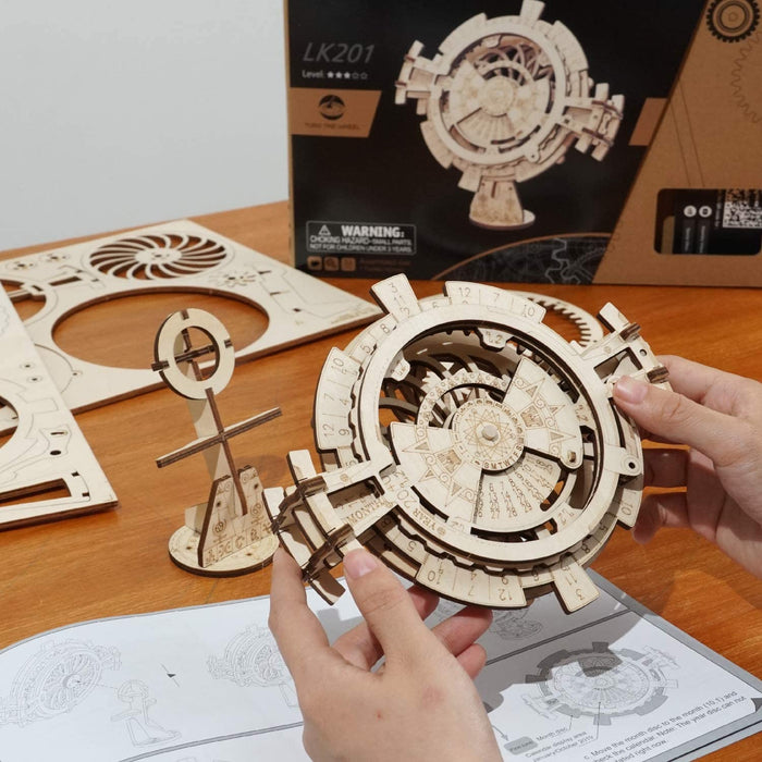 Perpetual Calendar-3D-Holzbausatz / Mechanische Modelle / Modellbau Mechanische Modellbau Kits Für Jugendliche und Erwachsene