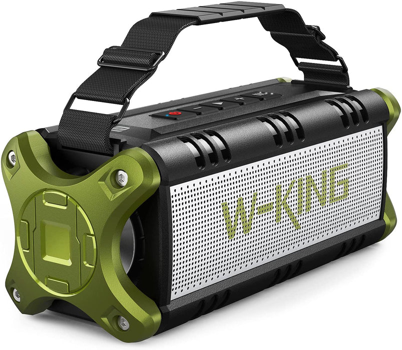 50W(70W Gipfel) Bluetooth Lautsprecher IPX6 Wasserdicht, 24 Stunden Laufzeit, 8000mAh Power Bank, 30 Meter Reichweite, Tragbare Bluetooth Speaker