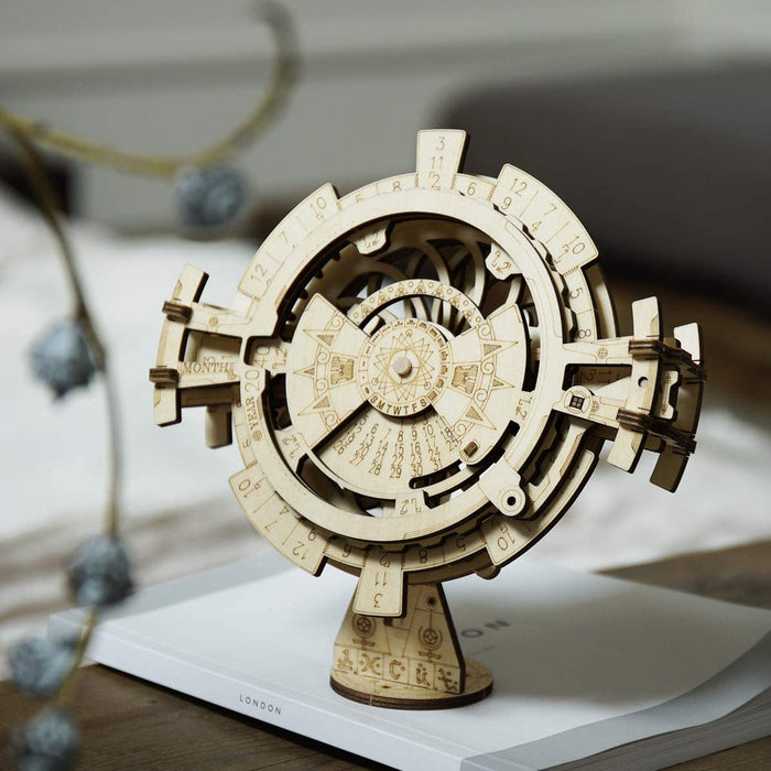 Perpetual Calendar-3D-Holzbausatz / Mechanische Modelle / Modellbau Mechanische Modellbau Kits Für Jugendliche und Erwachsene