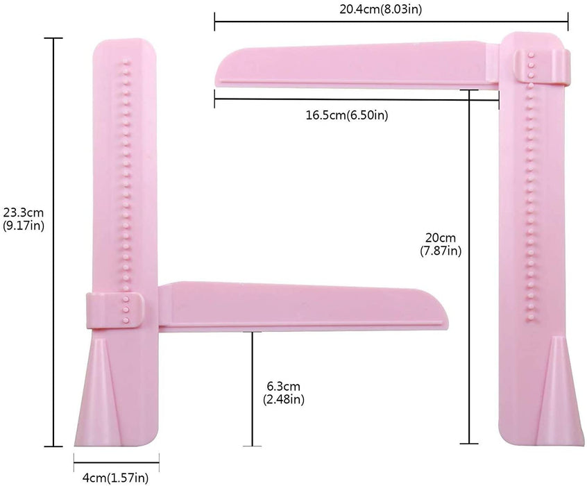 Fondant Deko, 2er Pack Einstellbare DIY Modellierwerkzeug Fondant Kuchenschaber zum Auftragen von Zuckerguss auf Kuchen