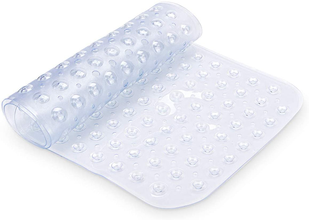 Badewannenmatte Duschmatte Antirutschmatte Badewanne Badewanneneinlage für Kinder Baby, Badematte rutschfest mit Saugnapf Extra Lang 100x40cm