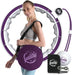 Smart Hula Hoop Reifen Erwachsene - Einstellbare Hoola Hoop Reifen für Gewichtsverlust und Fitness, Smart Fitness Reifen mit Intelligentes Zählen