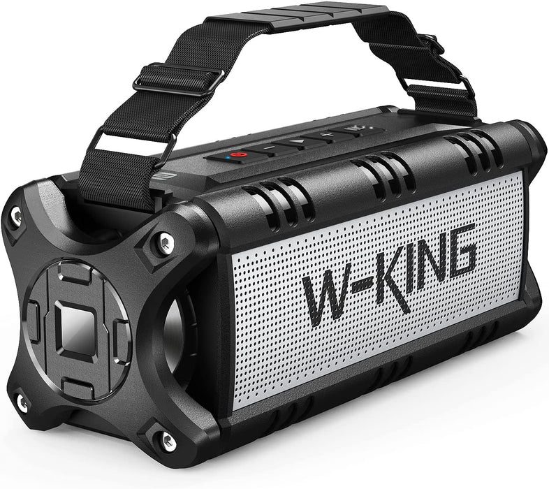 50W(70W Gipfel) Bluetooth Lautsprecher IPX6 Wasserdicht, 24 Stunden Laufzeit, 8000mAh Power Bank, 30 Meter Reichweite, Tragbare Bluetooth Speaker
