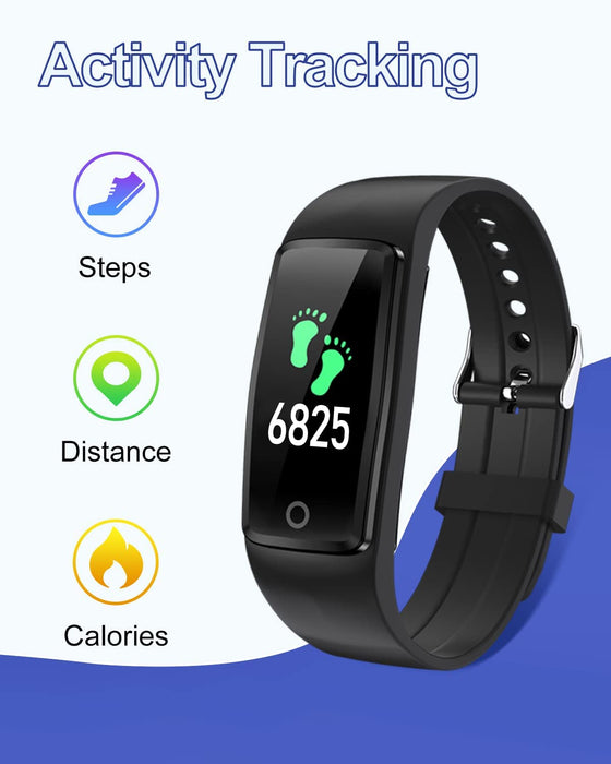 Schrittzähler Uhr Fitness Uhr Ohne Bluetooth App und Handy für Gehen Laufen