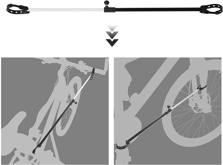 Schwerlast Fahrradmontageständer für Profis, Reparaturständer für Fahrräder, Montageständer mit magnetischer Werkzeugschale, Reparaturset, leicht