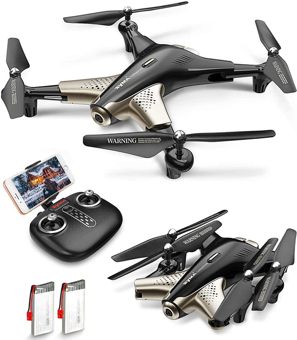X300 Drohne mit Kamera 1080P HD Live Übertragung WiFi FPV Optische Positionierung 3D Flips RC Quadcopter 2 Akkus 40 Minuten Flugzeit Fernbedienung