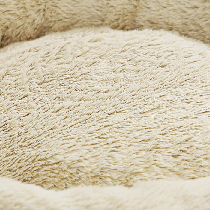Hundebett, Hundekorb, Katzenbett, Donut, Ø 65 cm, dunkelgrau