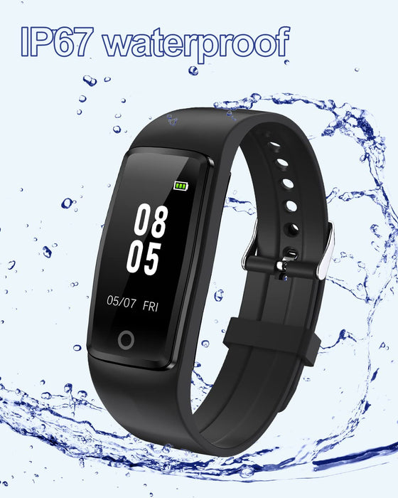 Schrittzähler Uhr Fitness Uhr Ohne Bluetooth App und Handy für Gehen Laufen