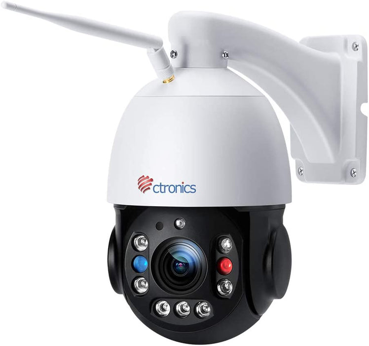 30X Optical Zoom 5MP PTZ Überwachungskamera Aussen, WLAN IP Dome Kamera Outdoor, Menschliche Erkennung, Automatische Verfolgung, 150M Nachtsicht