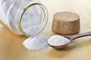 bicarbonate de soude pour sa perruque