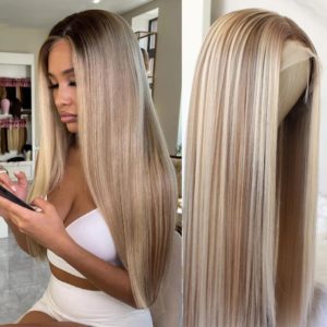 perruque femme blonde