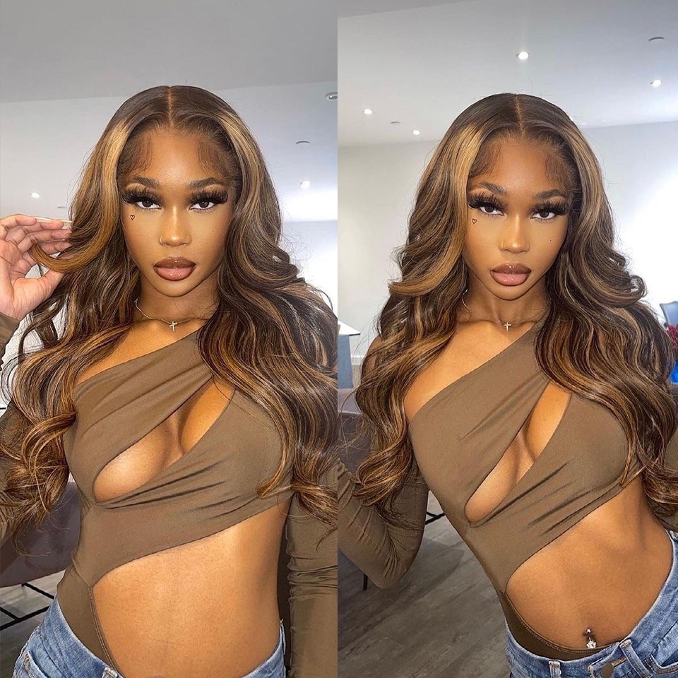 Perruque Lace Frontal marron Perruque Lace Frontal marron