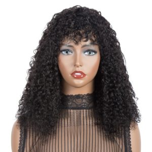perruque naturelle noire