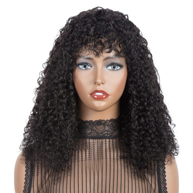 perruque naturelle noire