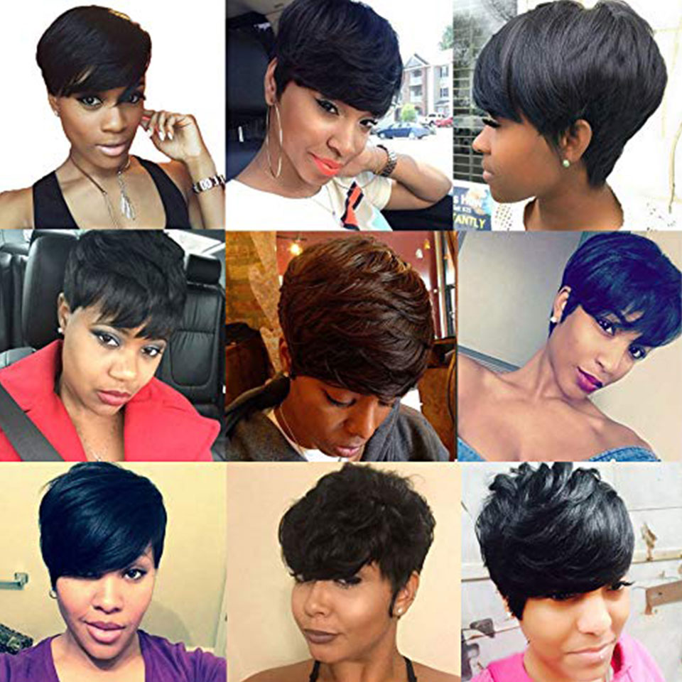 Perruque courte afro Perruque courte afro